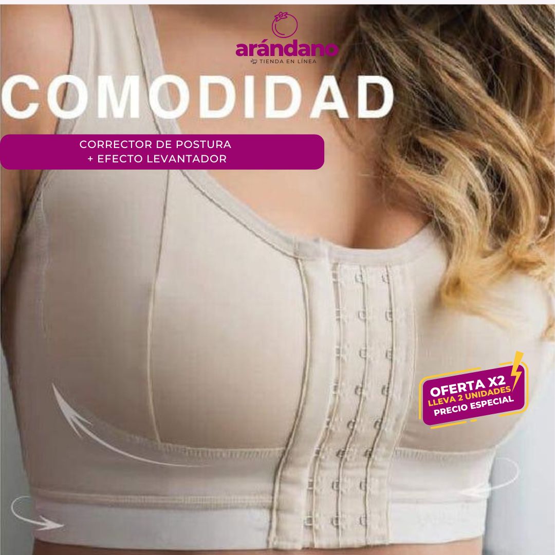 SILUETA PRO - BRASIER CORRECTOR DE POSTURA CON REALCE