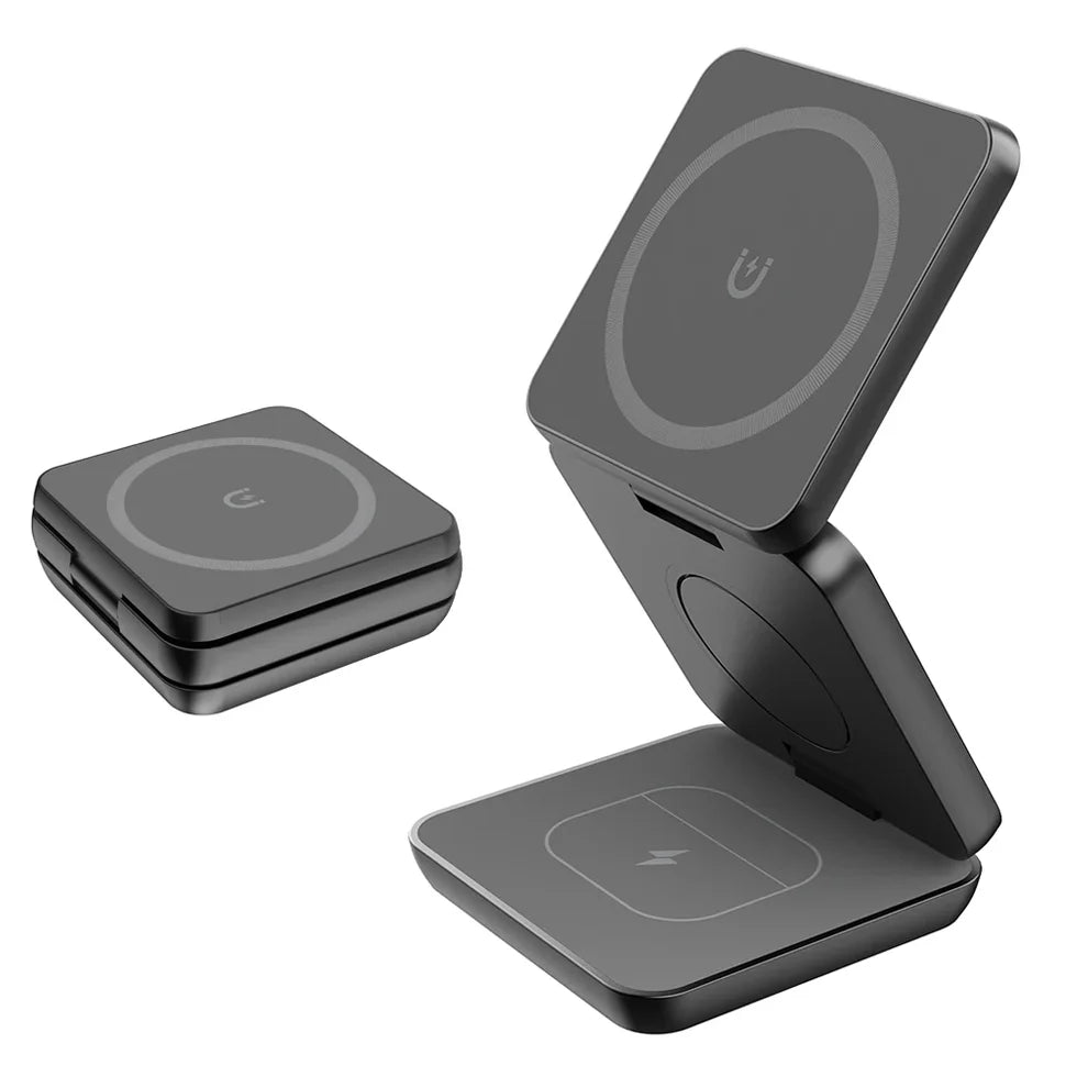 CARGADOR INALÁMBRICO MAGNETICO 3 EN 1