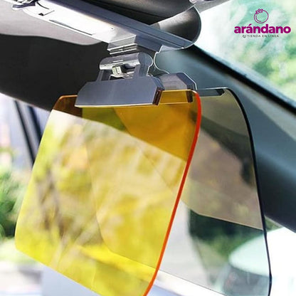 VISERA DE CONDUCCIÓN ANTIRREFLEJO 2 EN 1 -  CarVisor 360